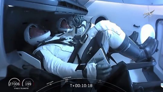 NASA Astronauts in SpaceX after take off 305020 CREDIT NASA YouTube.jpg 