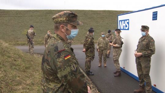 NATO ARRC troops.
