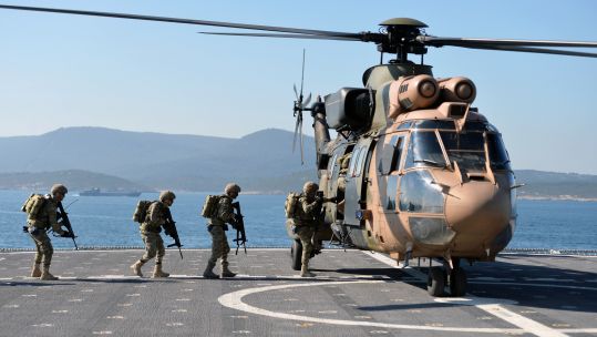 NATO troops on exercise in 2019 (Picture: PA).