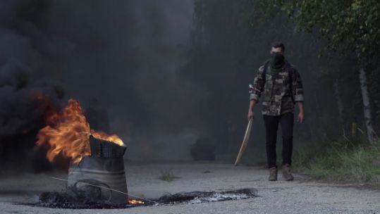 NATO exercise in Latvia simulating civil deterrence Credit NATO TV 290519