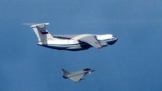 RAF Typhoons Scrambled To Intercept Russian Aircraft