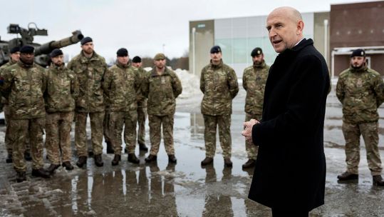 The Rawmarsh and Conisburgh MP has joined his counterparts from France, Germany, Italy and Poland in the French capital (Picture: MOD)