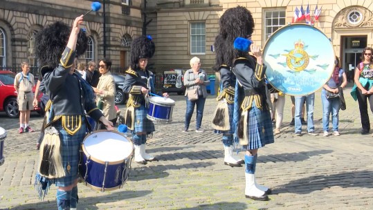 RAF 100 service Edinburgh