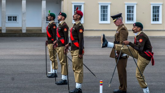 Pace Sticking Pakistan Military Academy Royal Military Academy Sandhurst RMAS World Pace Sticking Championships Defence Imagery News License