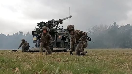 Nato nations test weapons sent to Ukraine MARCH APRIL 2023 CREDIT Danish Defense