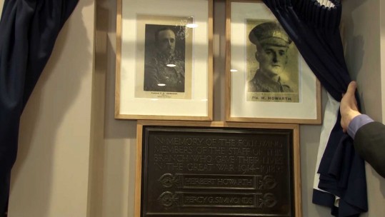 First World War Soldiers Honoured In Bury