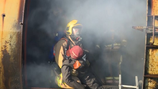 Naval Firefighters: How To Save Crew From A Burning Aircraft