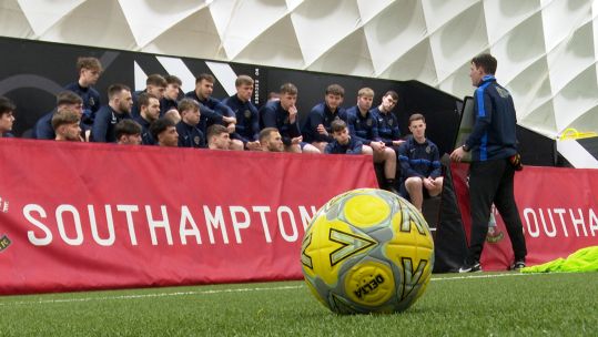Navy U23s train at Southampton FC CREDIT BFBS DATE 31012025.jpg