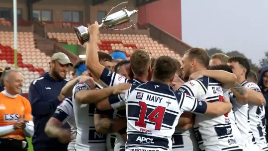 Navy beats Army in rugby league inter services CREDIT BFBS DATE 22092024.jpg 