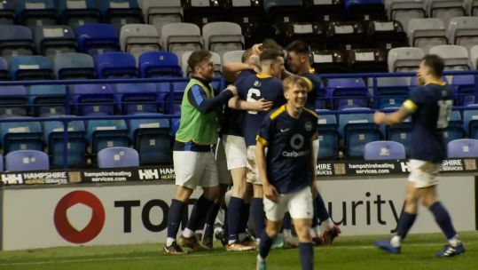 Navy celebrate winner against Army Credit BFBS DATE 13032024.jpg