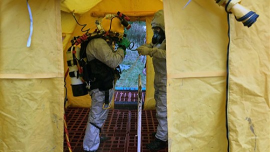 Navy divers help police deal with decades-old chemical weapons in Lincolnshire