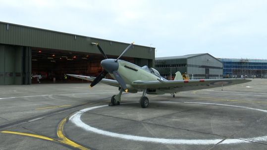 Navy spitfire gifted to Navy Wings charity