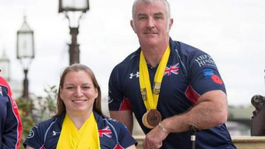 Nerys Pearce & Sean Gaffney - Wales Commonwealth Games 2018 powerlifters