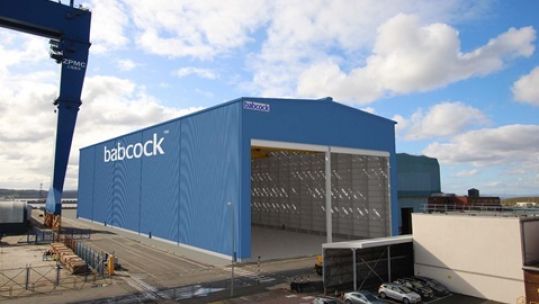 New Babcock Assembly Hall at Rosyth 050820 CREDIT Royal Navy