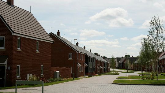 New SFA Service Family Accommodation estate, built at Beacon Barracks in Stafford 16022024 CREDIT MOD.jpg