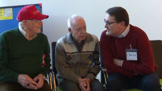 New Scottish Veterans Commissioner with veterans.