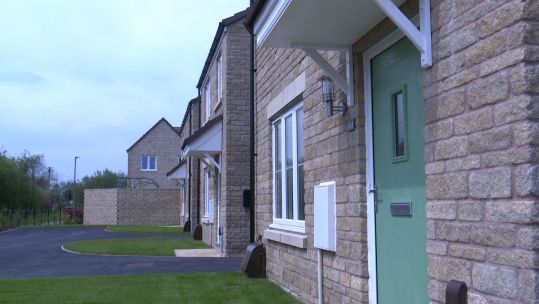 New modern military eco-friendly homes at RAF Brize Norton