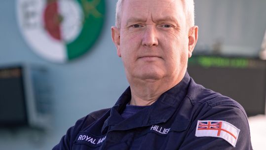 New Chaplain Of The Fleet Reverend Andrew Hillier Picture Royal Navy