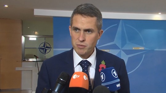 Gavin Williamson at NATO