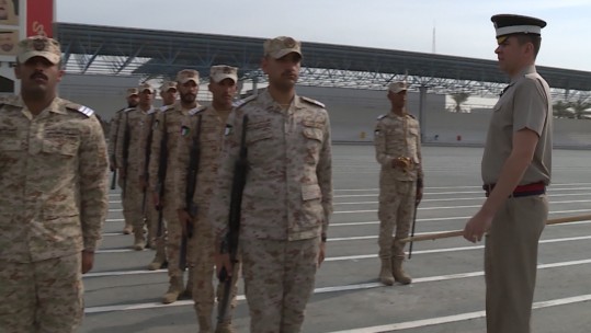 British Army trains Kuwait troops