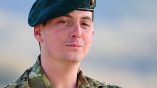 Cassidy Little in Royal Marine uniform