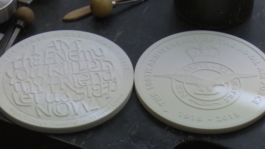 Royal Mint models of commemorative £2 coins