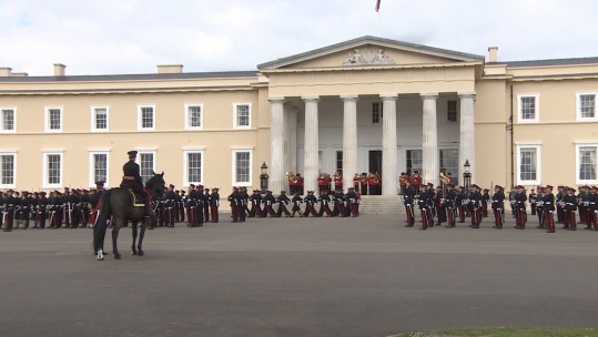 Sovereign's Parade Sandhurst 