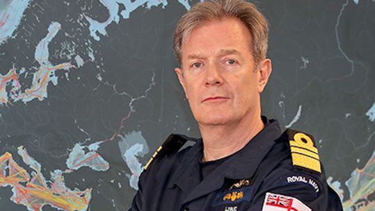 Vice Admiral Nick Hine (Picture: Royal Navy).