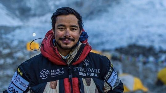 Nirmal Purja declared that his mission has been "achieved". (Picture: @nimsdai/ Twitter).