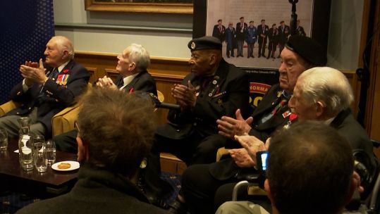 Normandy Veterans gathered for a final gathering ahead of D-Day 80 28042024 CREDIT BFBS