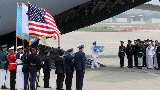 North Korea Returns Remains Of US War Dead 