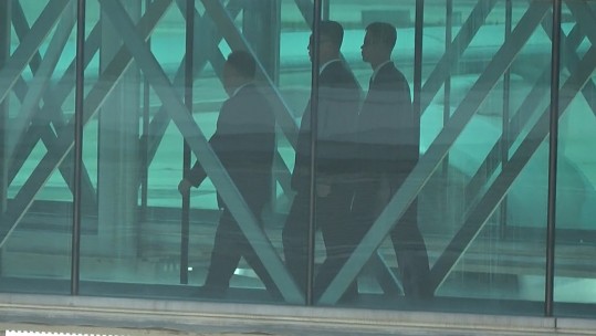 North Korea delegation with Kim Yong-choil heads to New York CREDIT PA.jpg