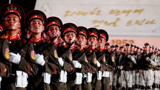 North Korean soldiers have been deployed to support Russia's invasion of Ukraine, estimated to number at least 10,000 (Picture: Reuters)