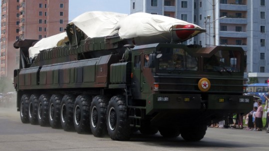 North Korea military parade