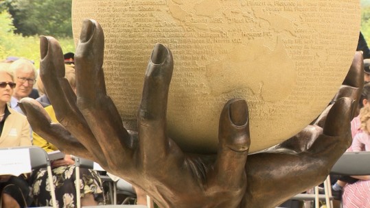 Memorial To Wartime Nurses Unveiled At National Memorial Arboretum