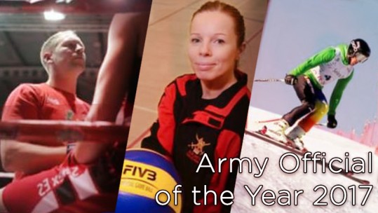 Army Sports Awards 2017: Official of the Year nominees