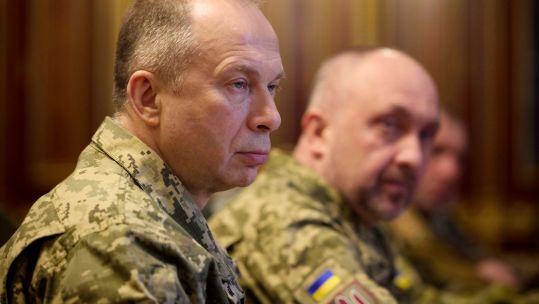 Ukraine's Commander-in-Chief Oleksandr Syrskyi will protect air force specialists from being sent to the frontline (Picture: Alamy)
