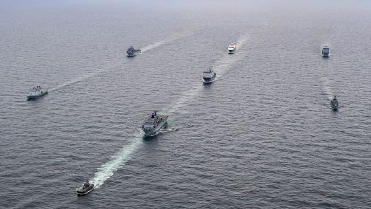 Operation Baltic Protector task force 290519 CREDIT Royal Navy