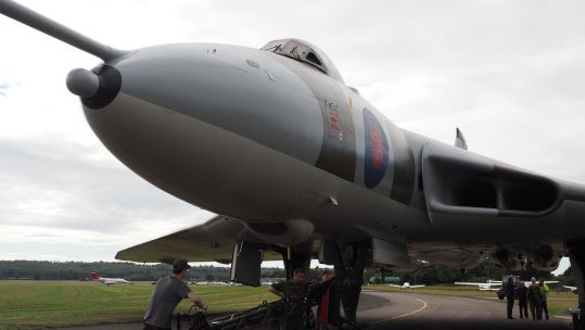 Avro Vulcan at Wellesbourne.