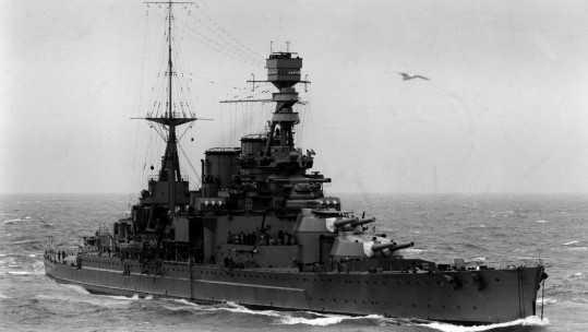 HMS Repulse PA Images