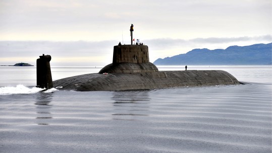 Russian Dmitriy Donskoy submarine