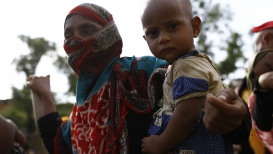 Rohingya Muslims in Ukraine (PA Images)