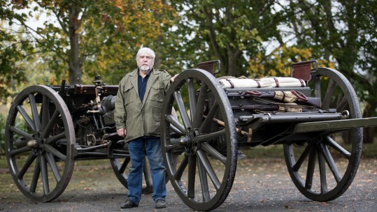 PA Images//John Slough Passchendaele gun salute 