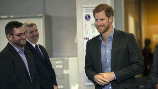 Prince Harry at Veterans UK, PA Images