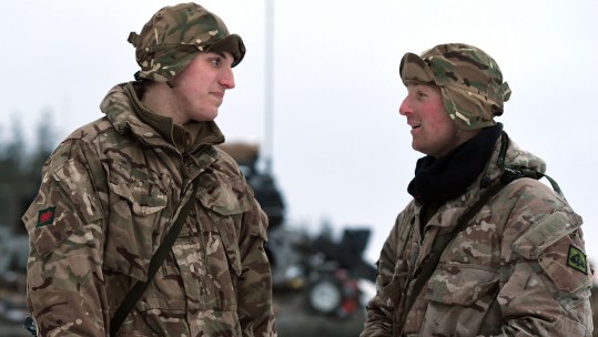 British Troops In Estonia