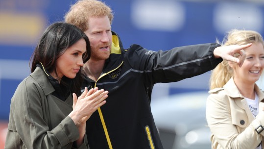 Prince Harry and Meghan Markle attend 2018 Invictus Games trials