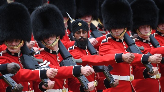 Coldstream Guards soldier Charanpreet Singh Lall