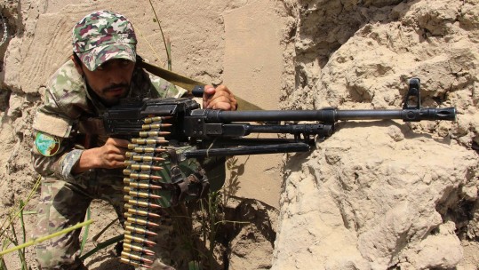 Afghan security personnel army 