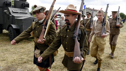 Verdun re-enactment 