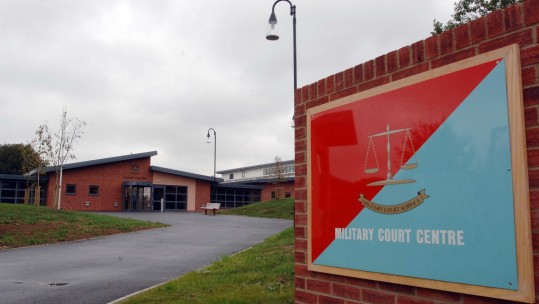 The Military Court Centre at Bulford, Wiltshire. PA Images